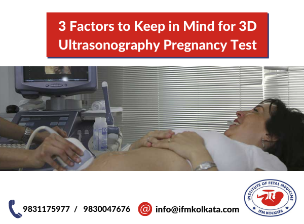 3D Ultrasonography Pregnancy Test
